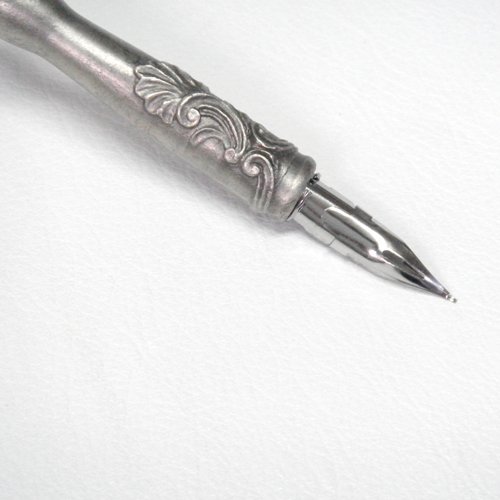 DALLAITIダライッティ エンジェル羽根ペン セピア ペン立て付インク